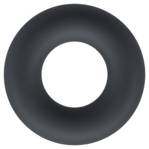 Levelz Liquid Silicone Cock Ring M Black