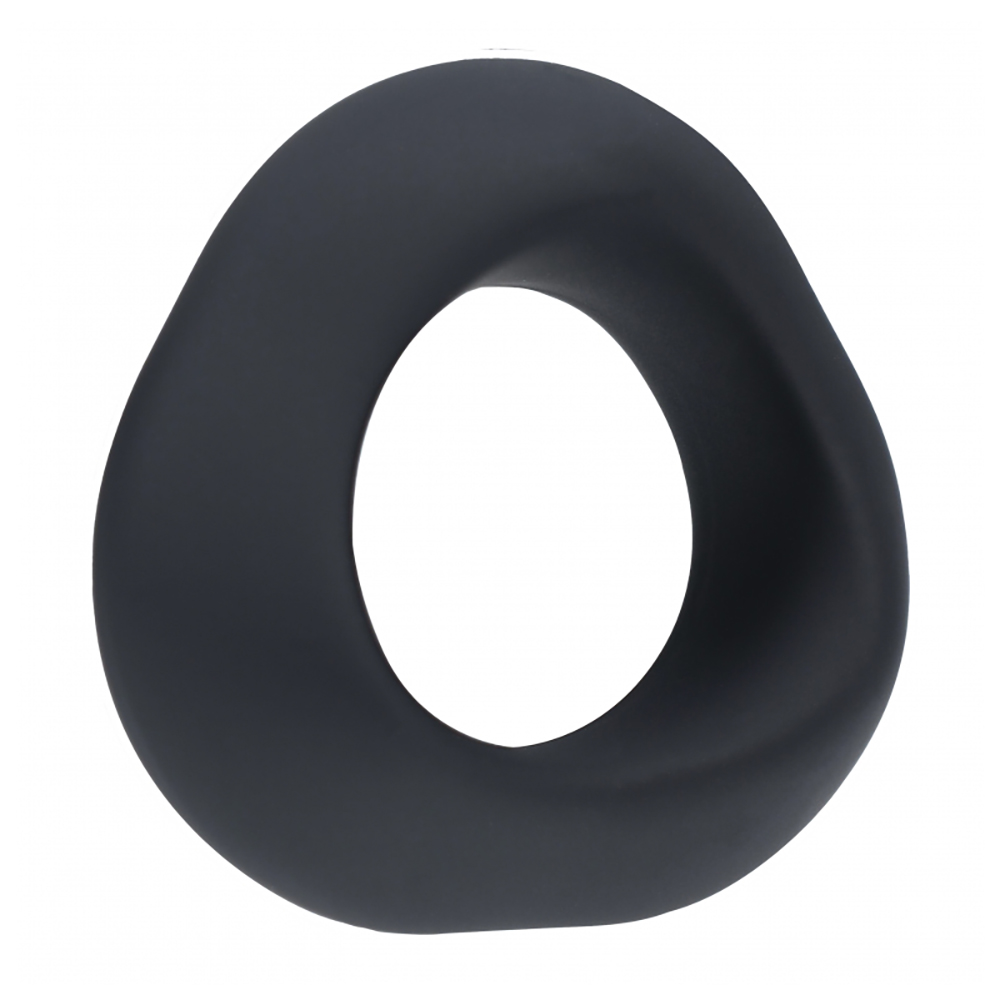 Levelz Ergo Liquid Silicone Cock Ring Black 2 Levelz Ergo Liquid Silicone Cock Ring Black - Image 2