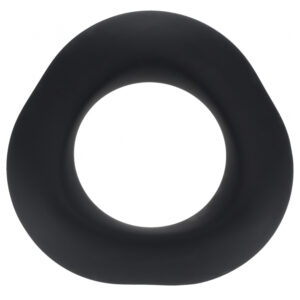 Levelz Ergo Liquid Silicone Cock Ring Black