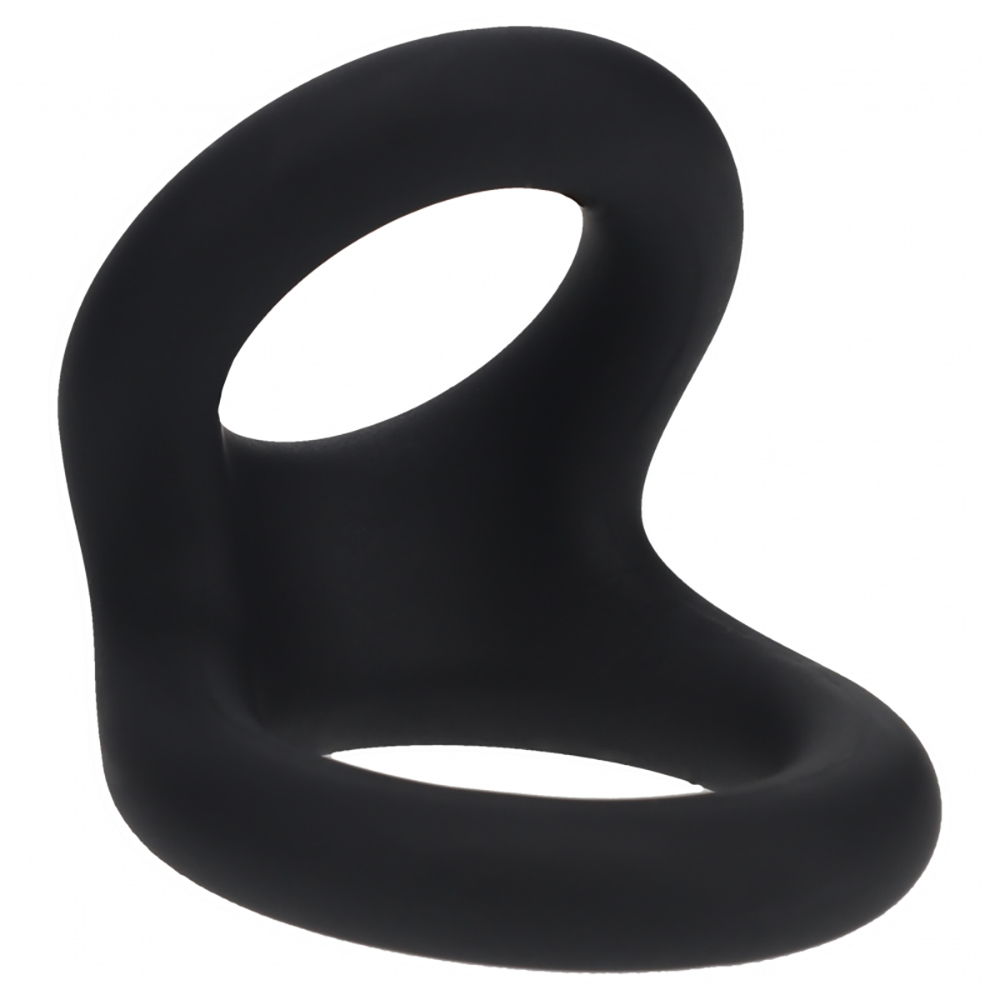 Levelz Double O Silicone Cock Ring S Black 1 Levelz Double O Silicone Cock Ring S Black