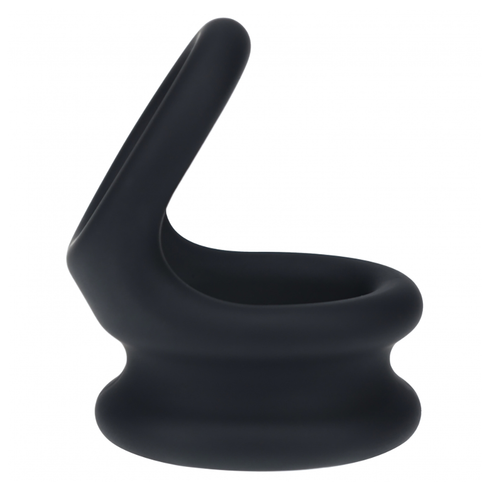 Levelz Wide Double O Silicone Cock Ring L Black 2 Levelz Wide Double O Silicone Cock Ring L Black - Image 2