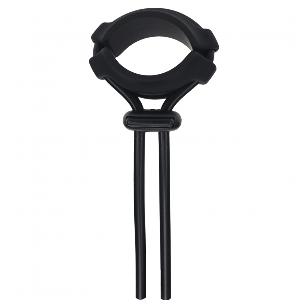 Levelz Detachable Wide Adjustable Silicone Lasso Cock Ring 5mm Black 1 Levelz Detachable Wide Adjustable Silicone Lasso Cock Ring 5mm Black