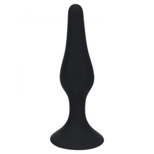 Levelz Slim Silicone Anal Plug Medium Black
