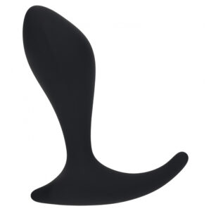 Levelz Single Ripple Silicone Prostate Massager Black