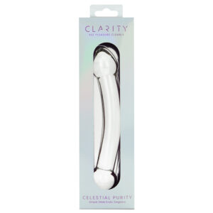 Clarity Glass Dildo Celestial Purity