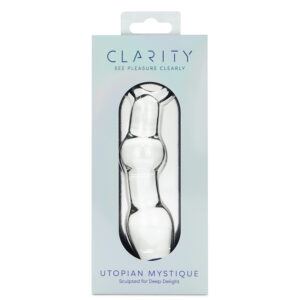 Clarity Glass Dildo Utopian Mystique