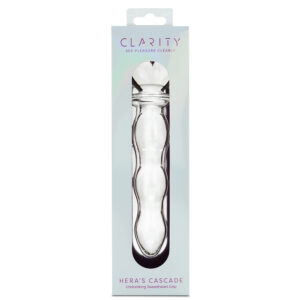 Clarity Glass Dildo Hera's Cascade