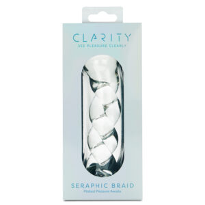 Clarity Glass Dildo Seraphic Braid