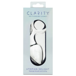 Clarity Glass Dildo Utopian Delight