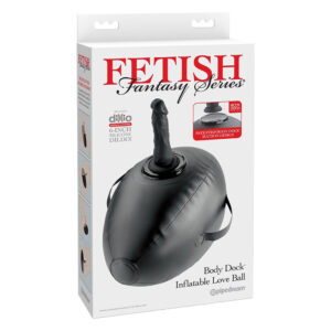 Fetish Fantasy Series Body Dock Inflatable Love Ball Black