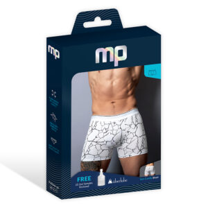 Soo Cumfy Boxer Breif Black/White Small
