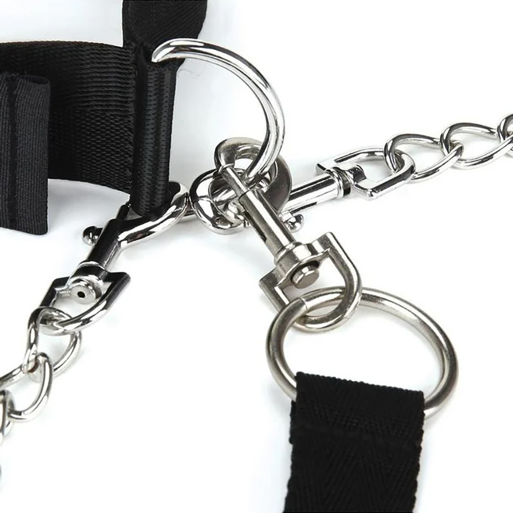 Collar Cuffs & Leash Set With Removable Cuffs & Leash 3 Collar Cuffs & Leash Set With Removable Cuffs & Leash - Image 3