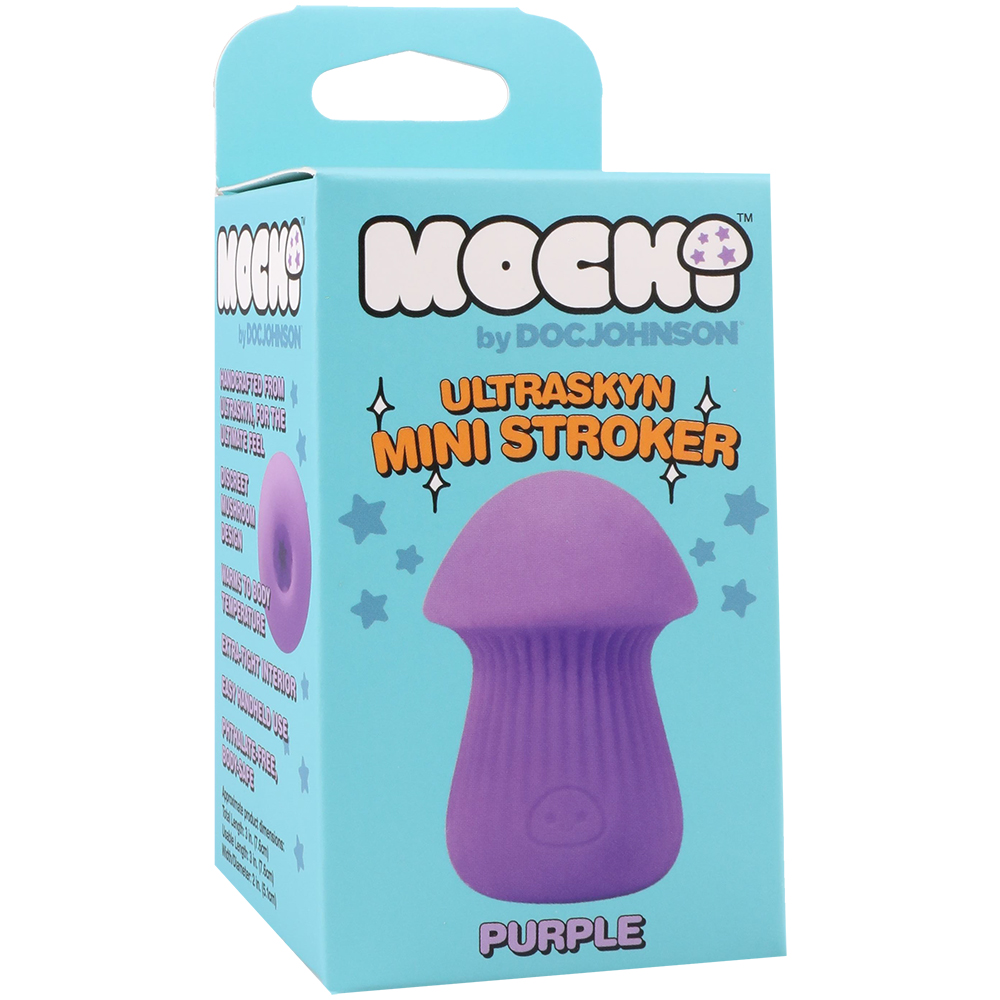 Mochi Ultraskyn Mini Stroker Purple 1 Mochi Ultraskyn Mini Stroker Purple
