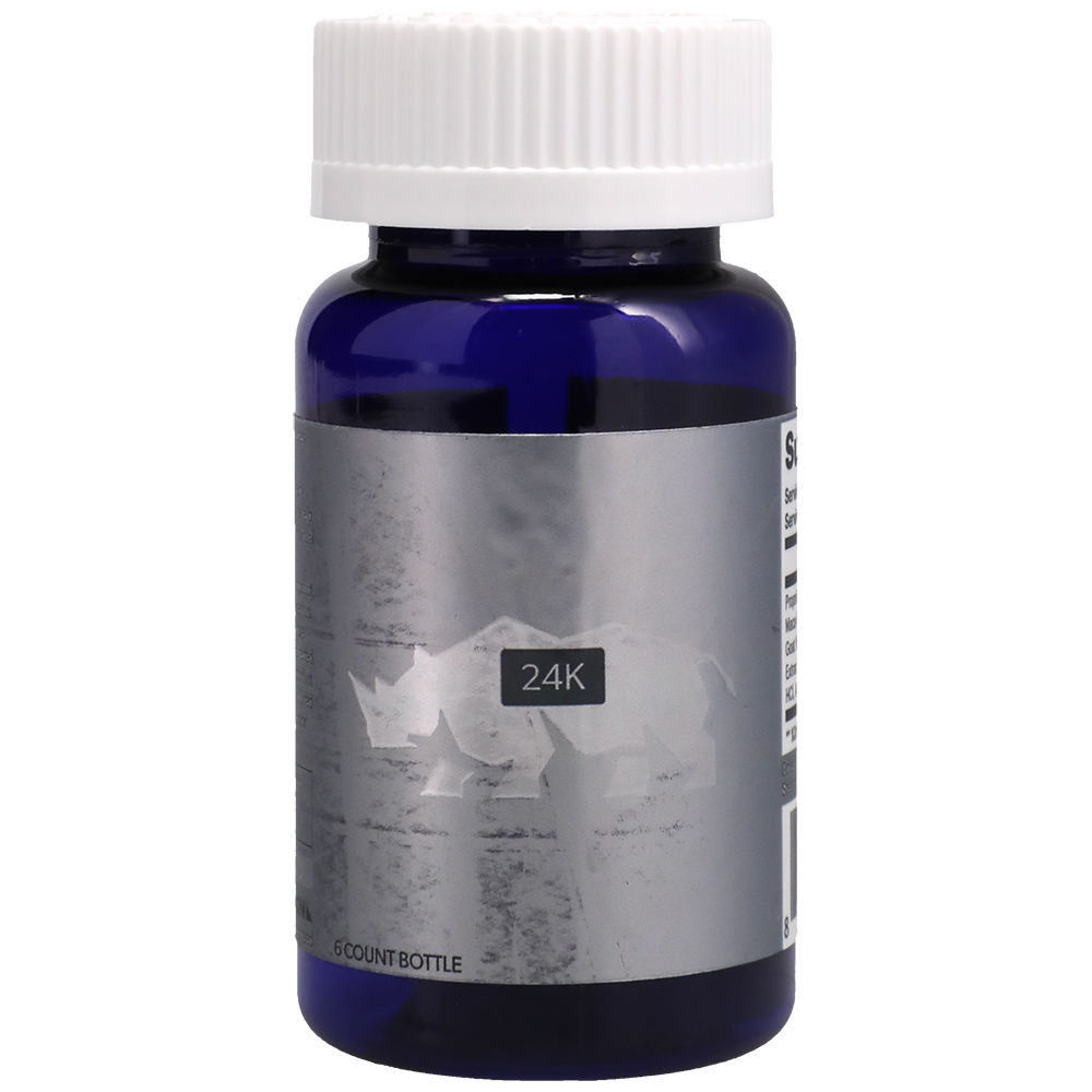 Rhino Platinum 24K Bottle Capsules 6 Ct DJ 1 Rhino Platinum 24K Bottle Capsules 6 Ct DJ