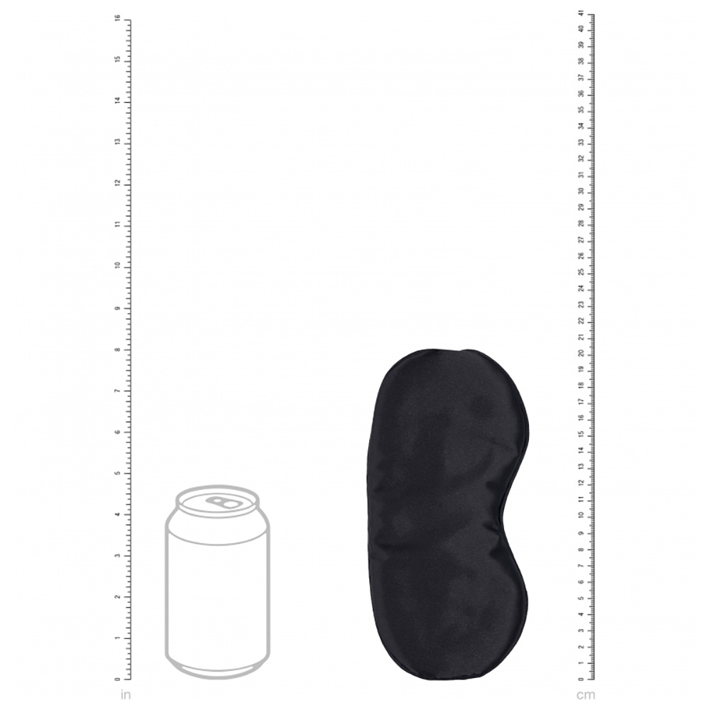 Ouch! Satin Mask Black 3 Ouch! Satin Mask Black - Image 3