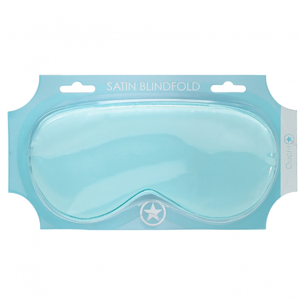 Ouch! Satin Mask Powder Blue 1 Ouch! Satin Mask Powder Blue