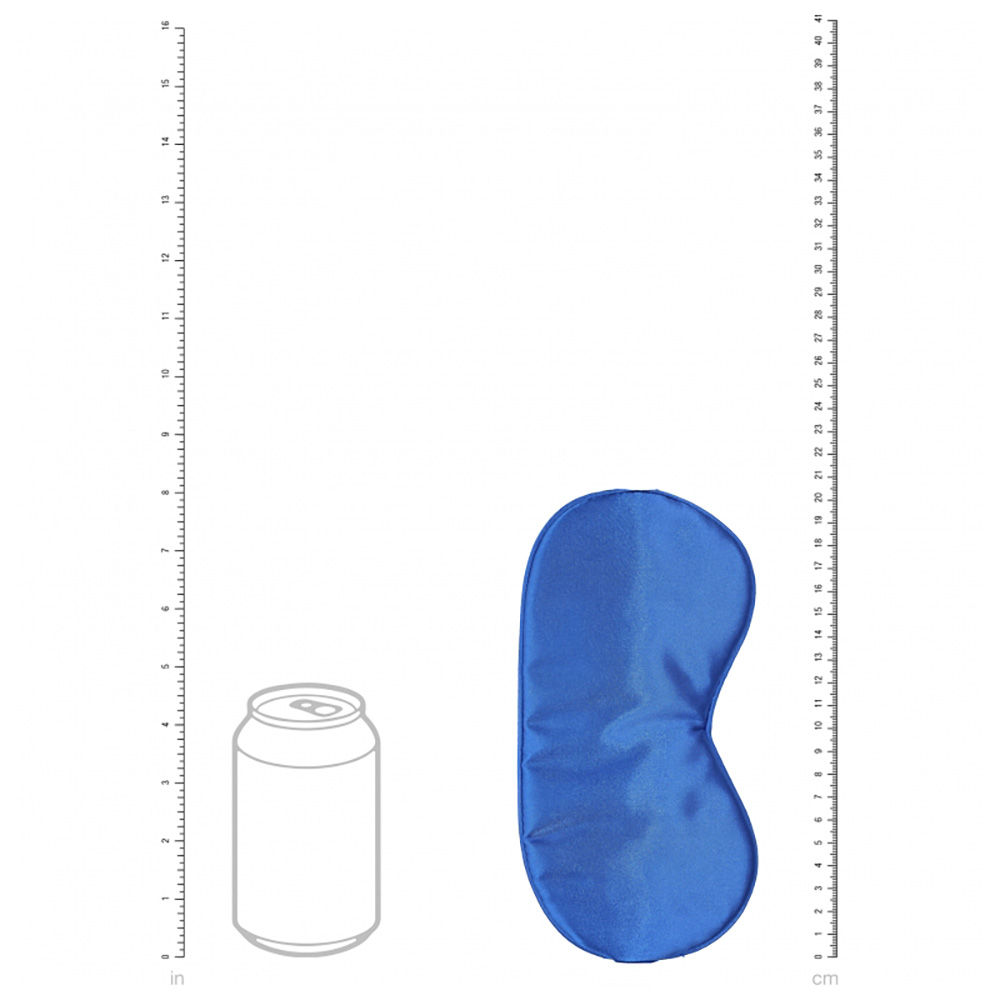 Ouch! Satin Mask Royal Blue 3 Ouch! Satin Mask Royal Blue - Image 3