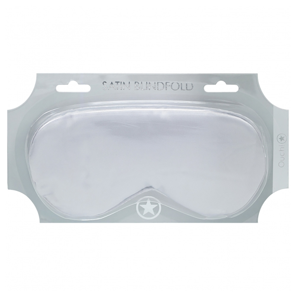 Ouch! Satin Mask Silver 1 Ouch! Satin Mask Silver