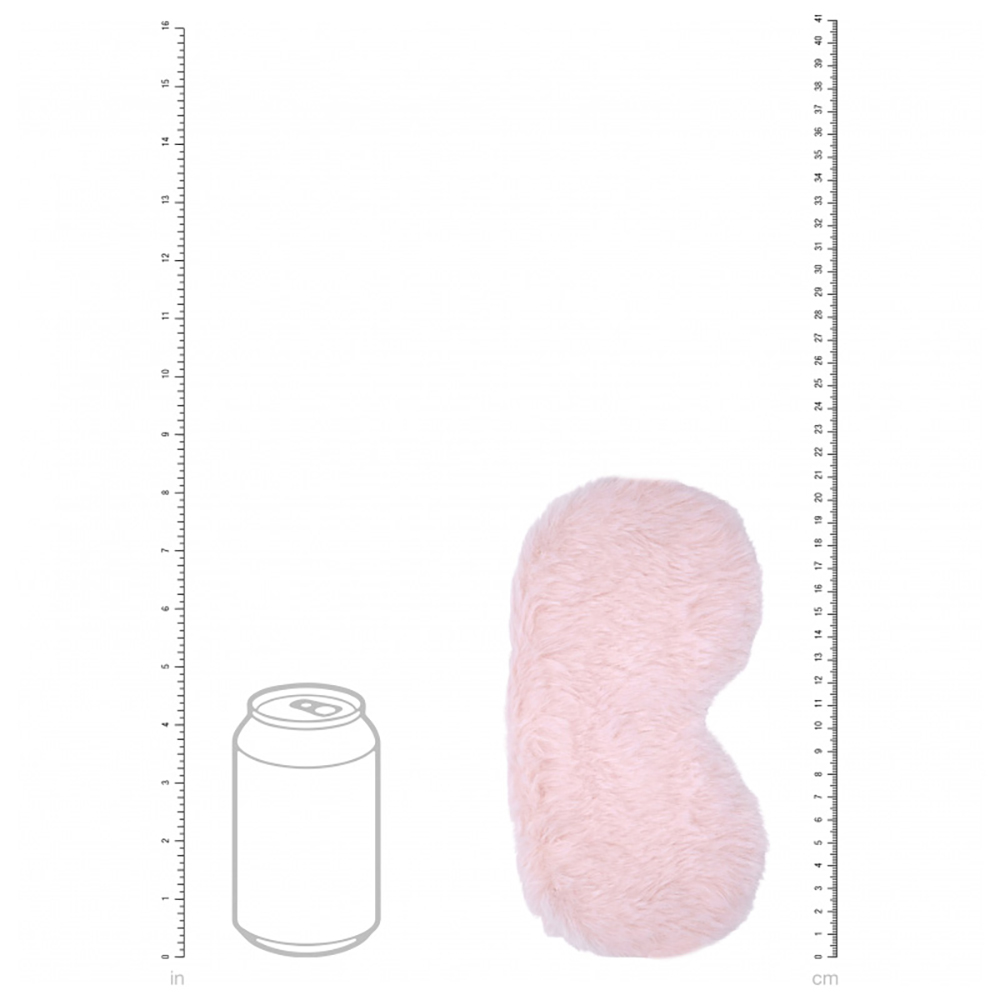Ouch! Fluffy Mask Powder Pink 3 Ouch! Fluffy Mask Powder Pink - Image 3