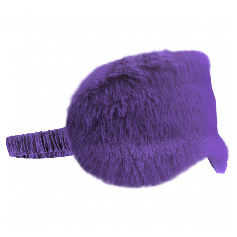 Ouch! Fluffy Mask Purple 2 Ouch! Fluffy Mask Purple - Image 2