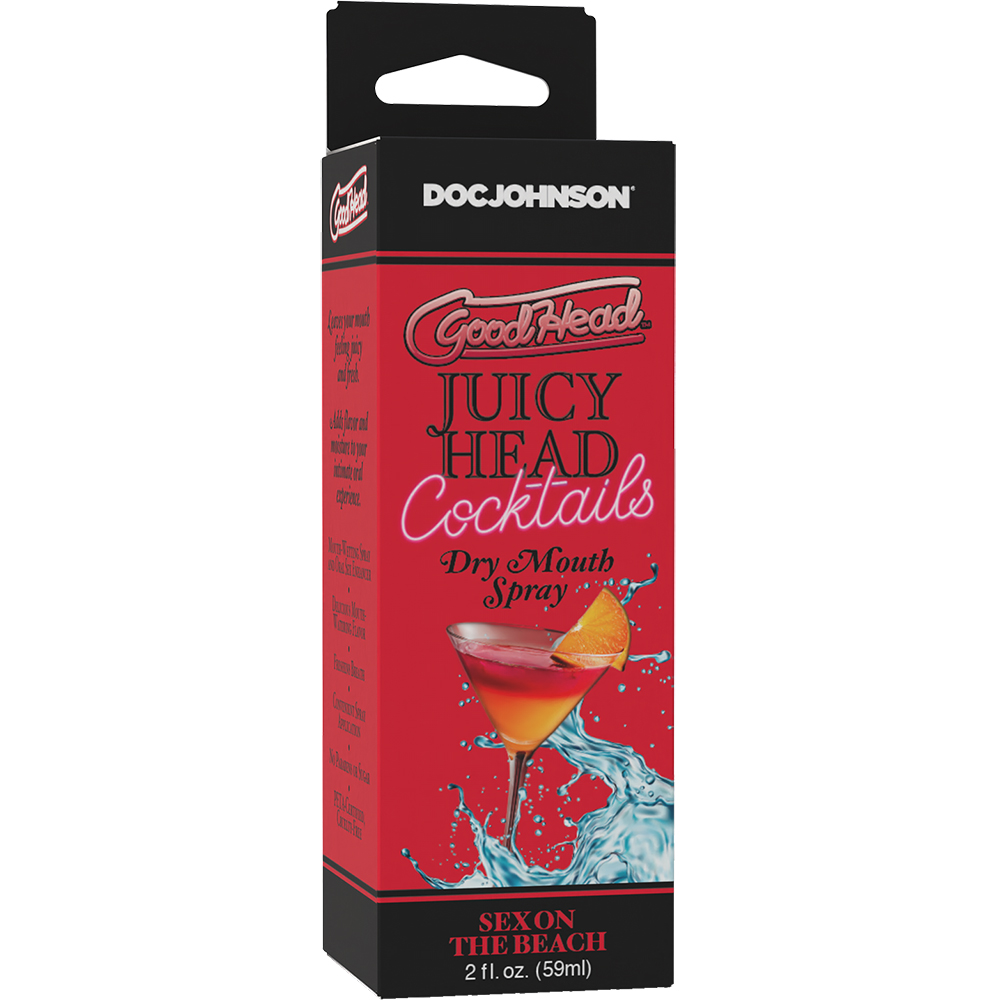 Goodhead Juicy Head Cocktails Dry Mouth Spray Sex On The Beach 2 oz. 1 Goodhead Juicy Head Cocktails Dry Mouth Spray Sex On The Beach 2 oz.