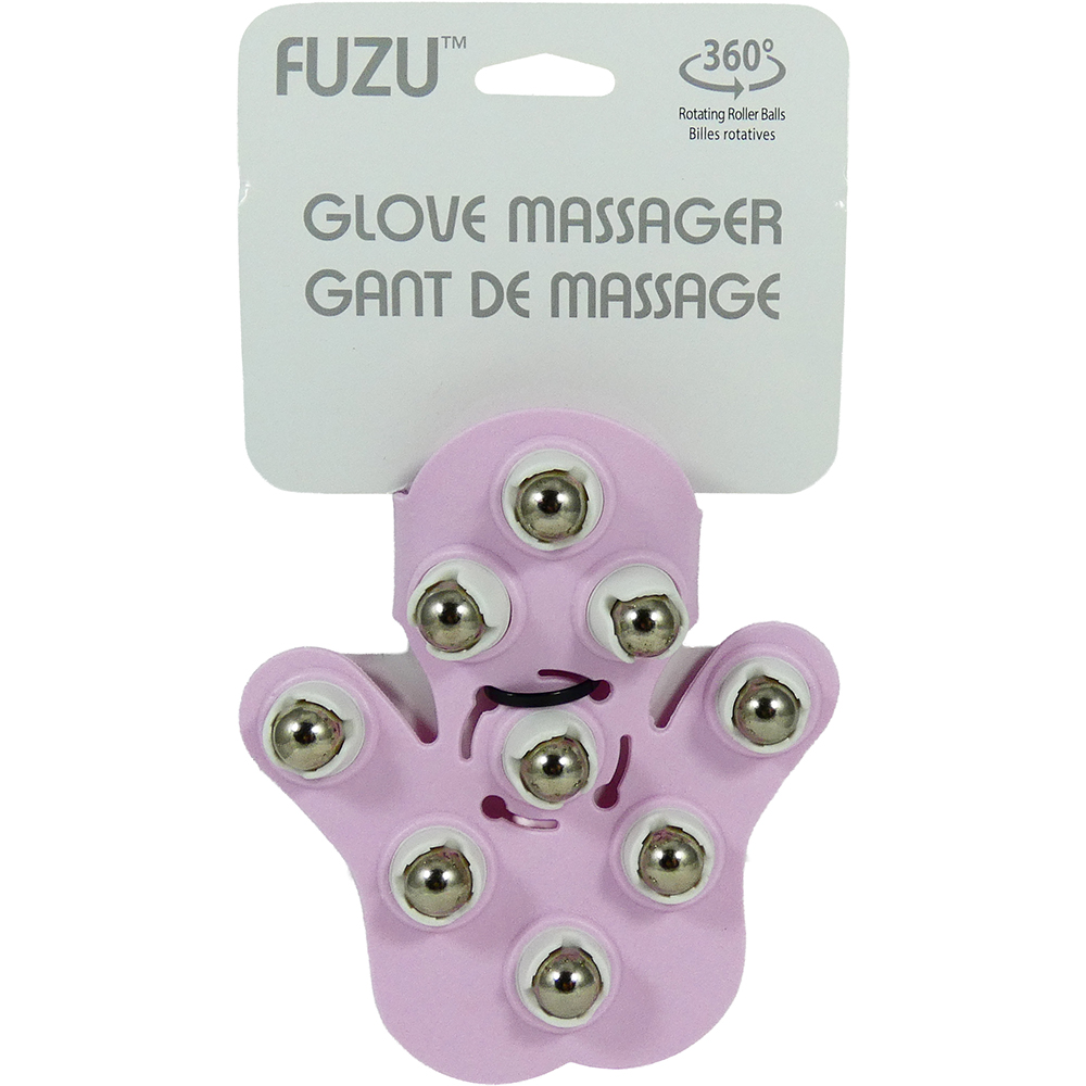Fuzu Glove Massager Pastel Pink 1 Fuzu Glove Massager Pastel Pink