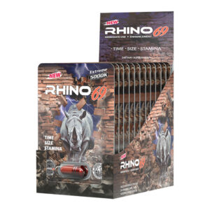 Rhino 69 Capsules 24 Pack Display DJ