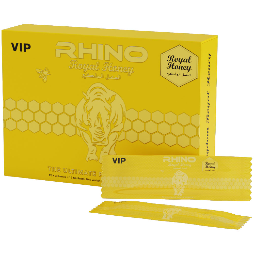 Rhino 69 Royal Honey 15 Pack Display DJ 1 Rhino 69 Royal Honey 15 Pack Display DJ