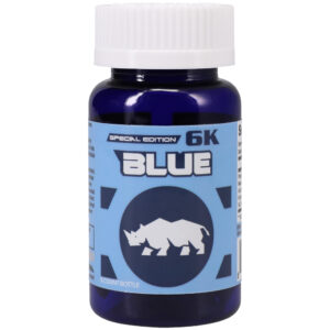 Rhino Blue 6K Bottle Capsules 6 ct. DJ