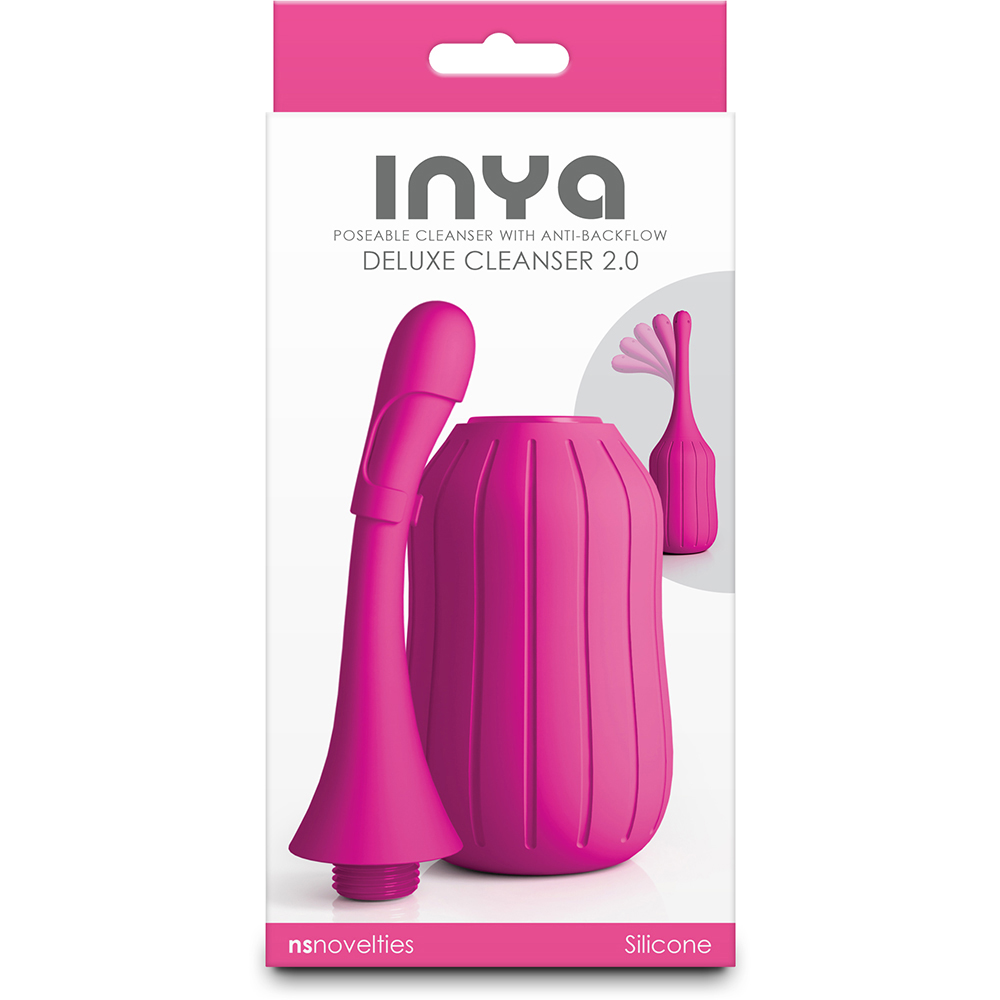 Inya Deluxe Cleanser 2.0 Pink 1 Inya Deluxe Cleanser 2.0 Pink