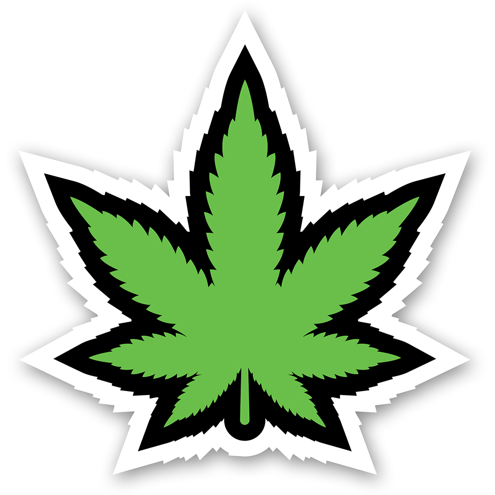 Green Leaf Sticker 2 Green Leaf Sticker - Image 2