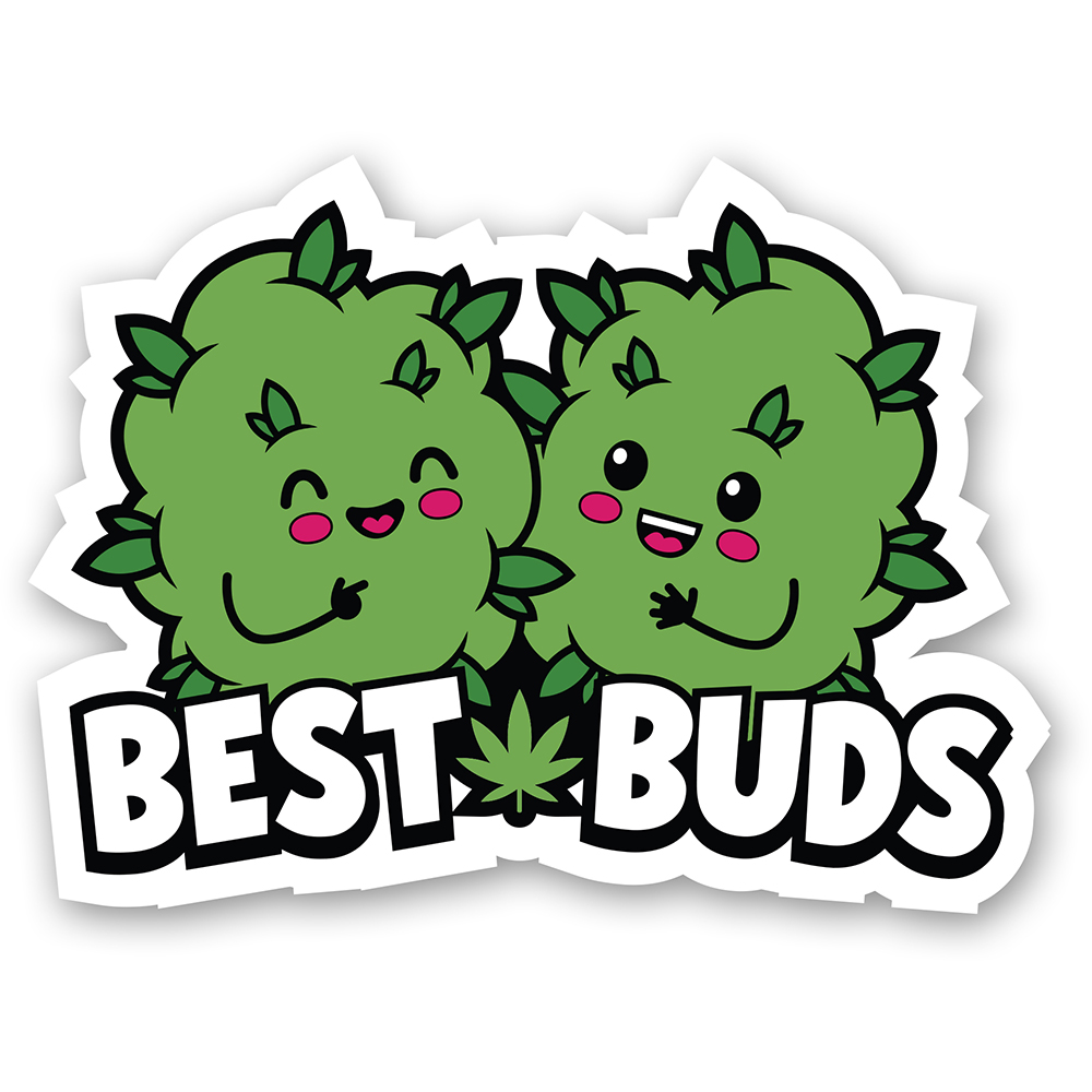 Best Buds Sticker 2 Best Buds Sticker - Image 2