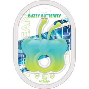 Wet Dreams Buzzy Butterfly Dual Color Cock Ring
