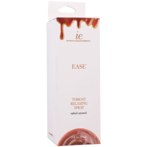 Intimate Enhancements Ease Throat Relaxing Spray Salted Caramel 2 oz.