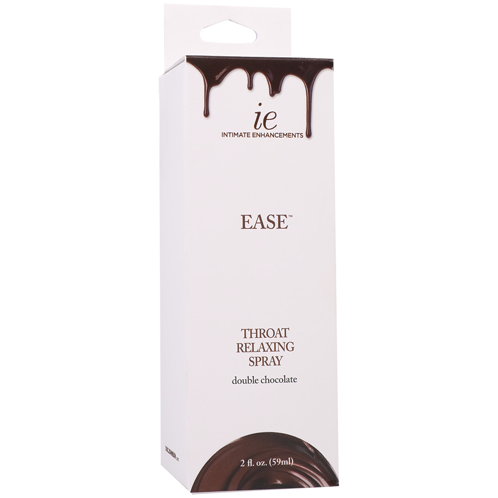 Intimate Enhancements Ease Throat Relaxing Spray Double Chocolate 2 oz. 1 Intimate Enhancements Ease Throat Relaxing Spray Double Chocolate 2 oz.