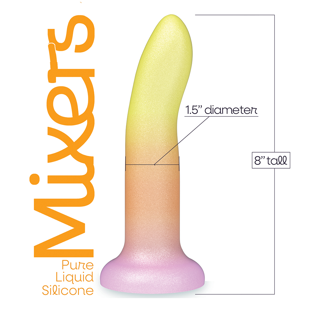 Mixers Tequila Sunrise 8" Dildo 2 Mixers Tequila Sunrise 8" Dildo - Image 2
