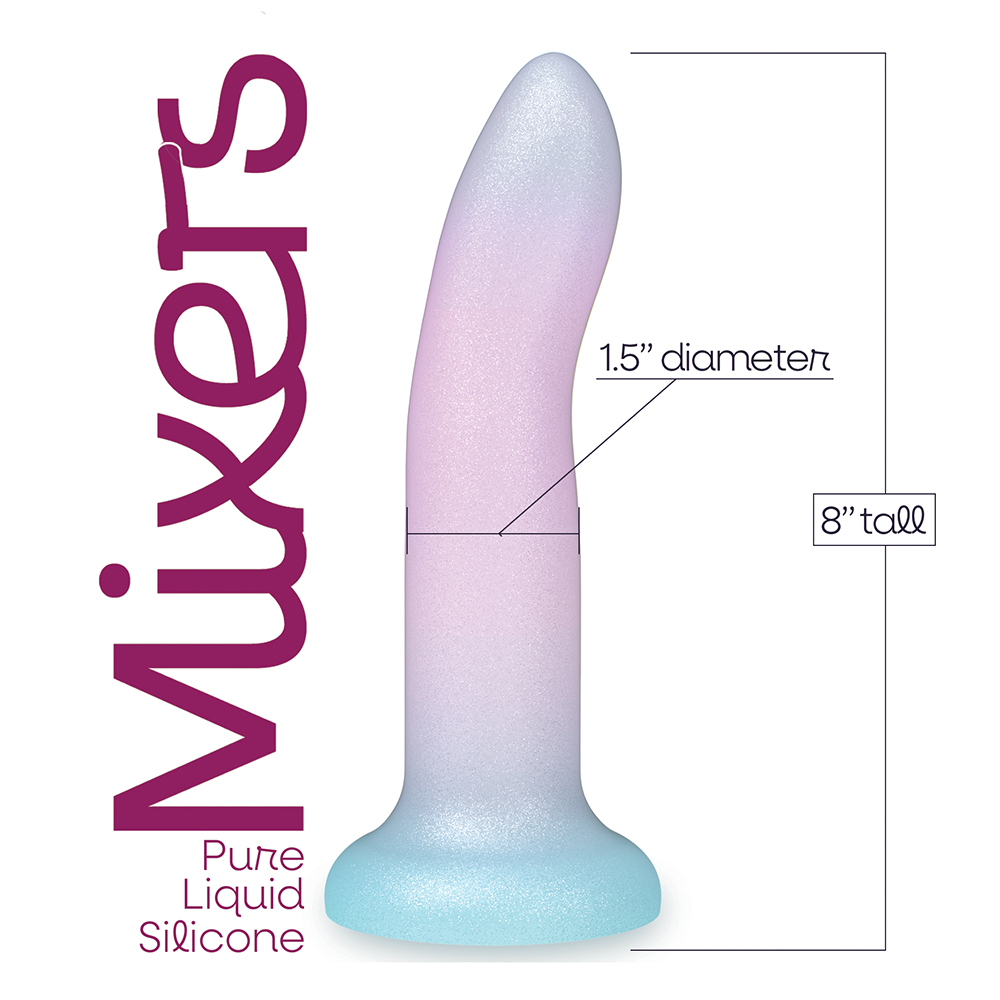 Mixers Blueberry Crush 8" Dildo 2 Mixers Blueberry Crush 8" Dildo - Image 2