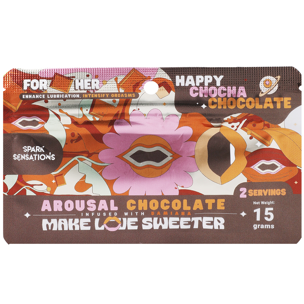 Happy Chocha Hers Chocolate 12pk Display 2 Happy Chocha Hers Chocolate 12pk Display - Image 2