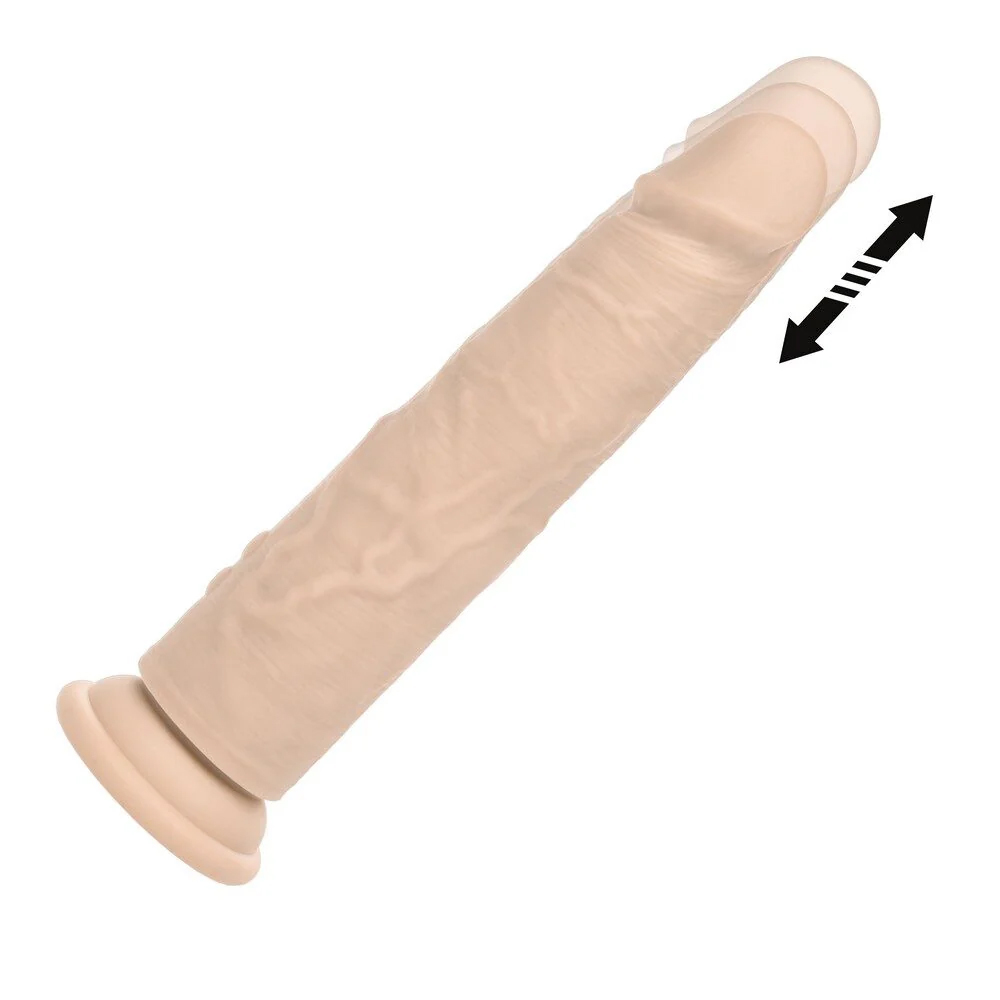 Rechargeable Vibrating & Thrusting Silicone Studs Ivory 2 Rechargeable Vibrating & Thrusting Silicone Studs Ivory - Image 2