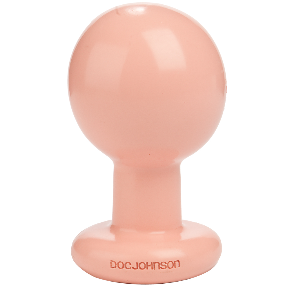 The Classic Round Butt Plug Large Cream 2 The Classic Round Butt Plug Large Cream - Image 2