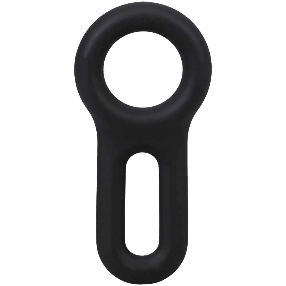 Rock Solid The Keyhole Silicone C-Ring Black 3 Rock Solid The Keyhole Silicone C-Ring Black - Image 3