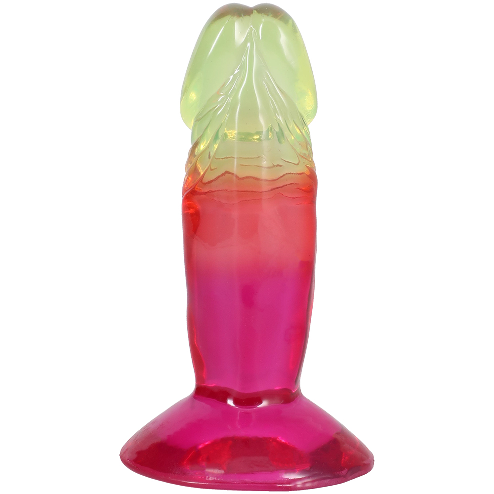Crystal Jellies 4.5 Inch Dong Rainbow 3 Crystal Jellies 4.5 Inch Dong Rainbow - Image 3