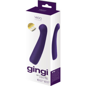 Vedo Gingi Rechargeable G-Spot Vibe Purple