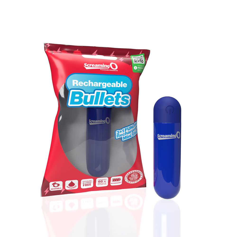 Screaming O Rechargeable Bullets In Pop Box Assorted 12 Ct Display 2 Screaming O Rechargeable Bullets In Pop Box Assorted 12 Ct Display - Image 2