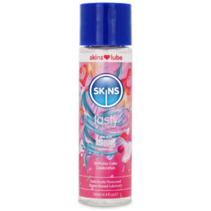 Skins Birthday Cake Water-based Lubricant 4.4 oz.