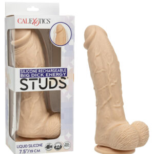 Silicone Rechargeable Big Dick Energy Studs Ivory