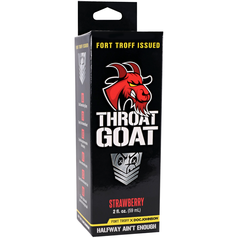 Fort Troff Throat Goat Strawberry 2 oz. 1 Fort Troff Throat Goat Strawberry 2 oz.