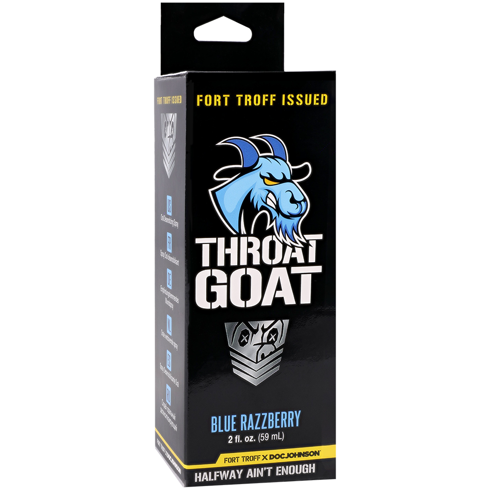 Fort Troff Throat Goat Blue Razzberry 2 oz. 1 Fort Troff Throat Goat Blue Razzberry 2 oz.