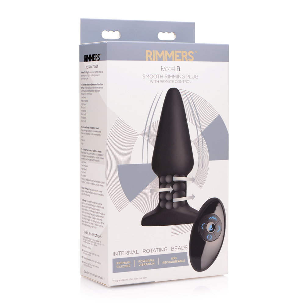 Rimmers Model R Smooth Rimming Plug 1 Rimmers Model R Smooth Rimming Plug