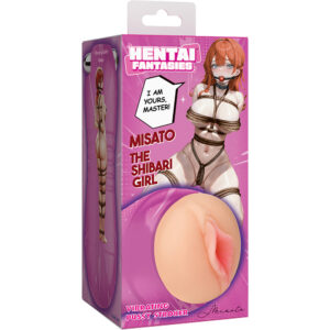 Hentai Fantasies Misato The Shibari Girl Vibrating Pussy Stroker
